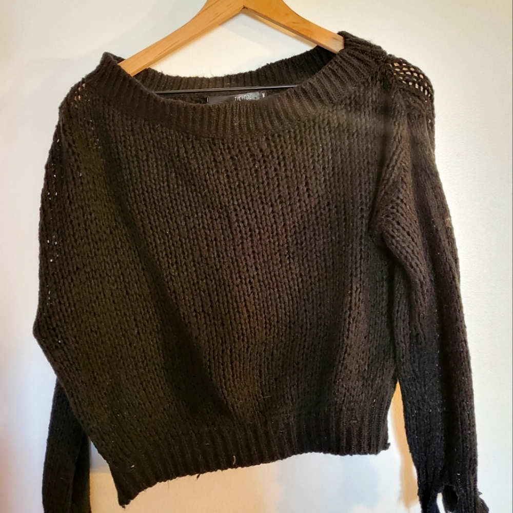 Distressed Look Sweater